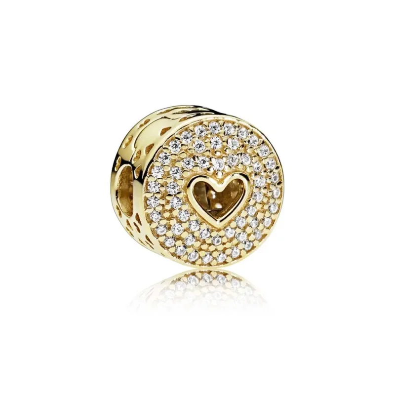 (immagine per) Charm PANDORA Cuore del lusso in oro