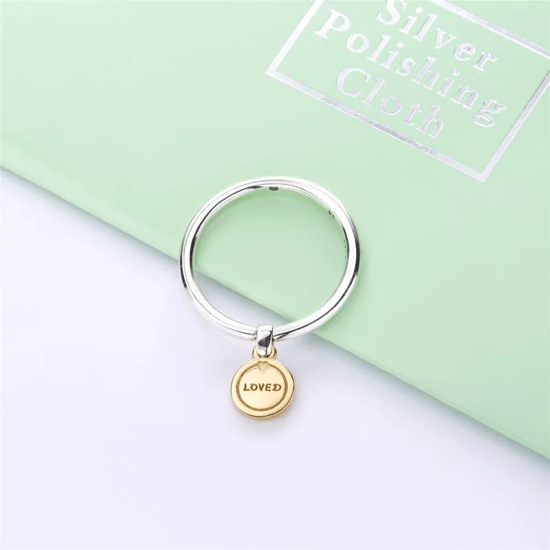 (immagine per) Anello Medaglione d'Amore - PANDORA - Visualizza 4