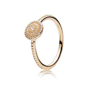 Anello PANDORA Eleganza radiosa in oro (immagine per) Anello PANDORA Eleganza radiosa in oro