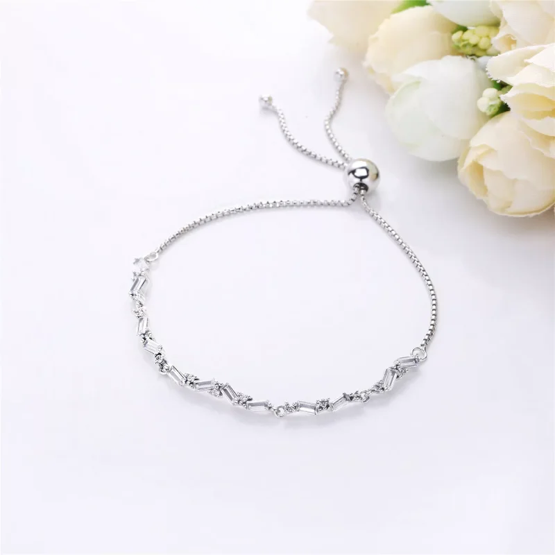 (immagine per) Bracciale con chiusura scorrevole Bellezza Glaciale - PANDORA - Visualizza 2