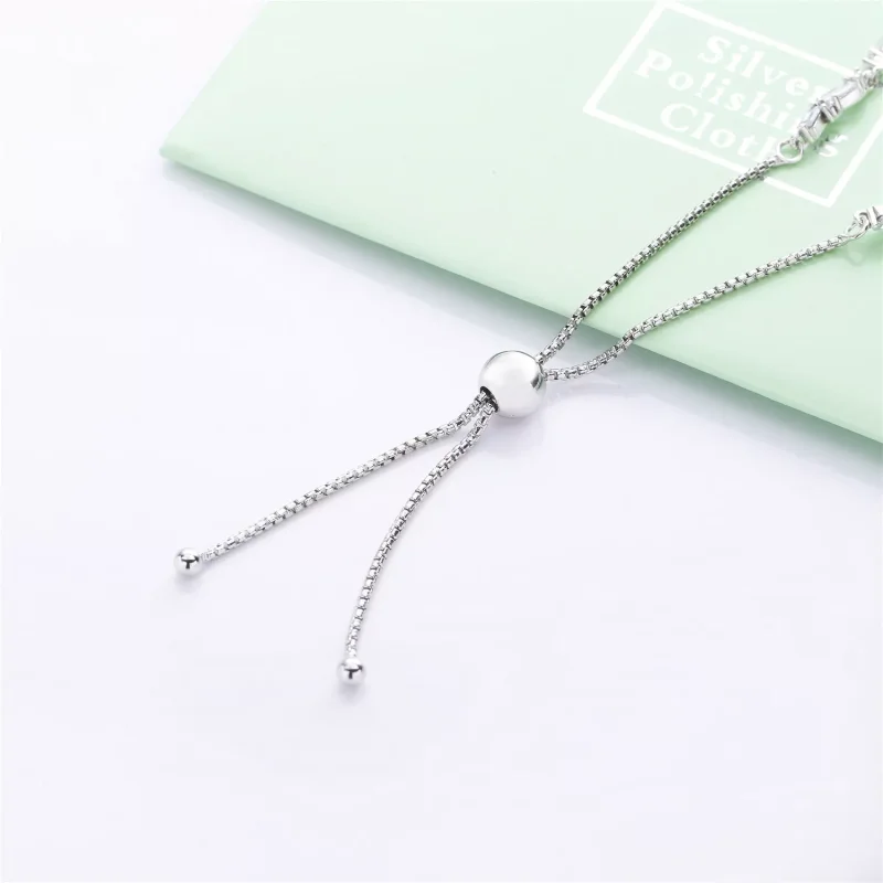 (immagine per) Bracciale con chiusura scorrevole Bellezza Glaciale - PANDORA - Visualizza 3