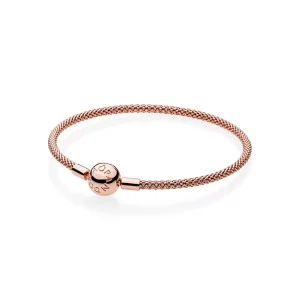 Bracciale in Maglia Mesh in PANDORA Rose (immagine per) Bracciale in Maglia Mesh in PANDORA Rose