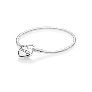 Bracciale Lucchetto Ama te Stessa - PANDORA (immagine per) Bracciale Lucchetto Ama te Stessa - PANDORA
