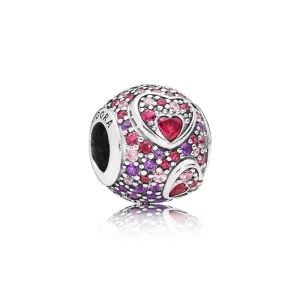 (immagine per) Charm Cuore d’Amore Asimmetrici - PANDORA 797826CZRMX