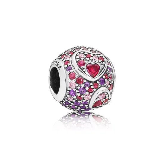 (immagine per) Charm Cuore d’Amore Asimmetrici - PANDORA 797826CZRMX