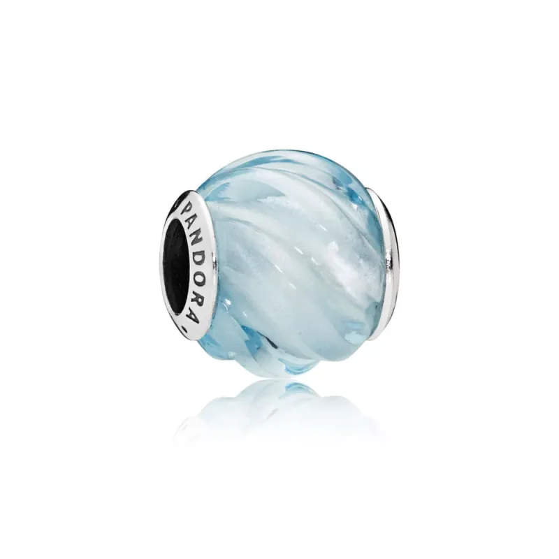 (immagine per) Charm Increspature Blu - PANDORA