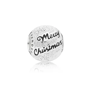 (immagine per) Charm PANDORA buon Natale in argento