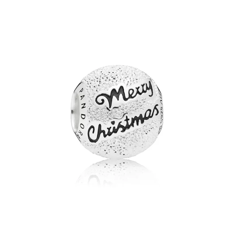 (immagine per) Charm PANDORA buon Natale in argento