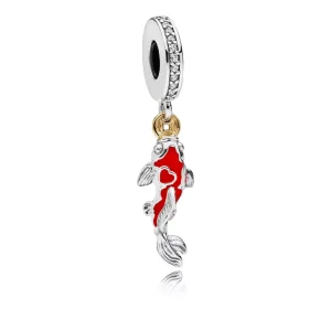 (immagine per) Charm PANDORA Buona fortuna carpa Bicolore