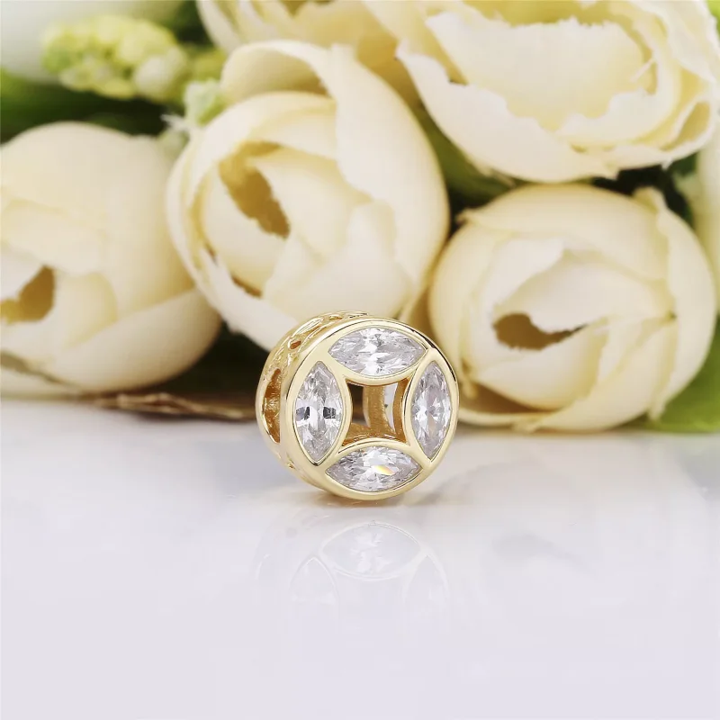(immagine per) Charm PANDORA Buona fortuna Moneta in PANDORA Shine - Visualizza 2