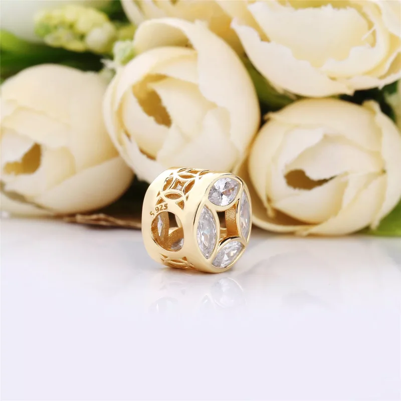 (immagine per) Charm PANDORA Buona fortuna Moneta in PANDORA Shine - Visualizza 4