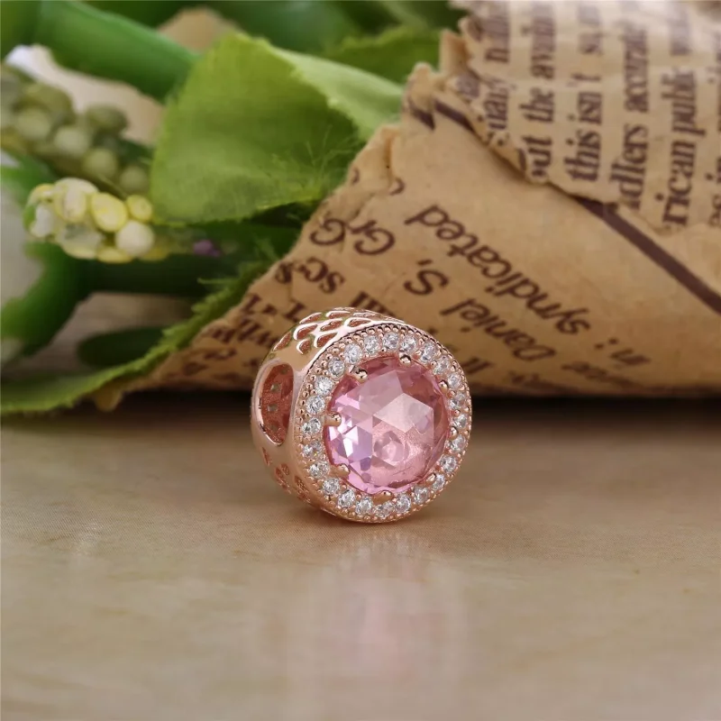 (immagine per) Charm PANDORA cuore radiosi in PANDORA Rose - Visualizza 2