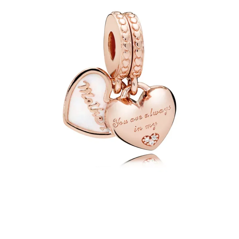 (immagine per) Charm Pendente Cuori Mamma & Figlia - PANDORA