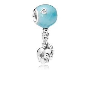 (immagine per) Charm Pendente Pendente Elefantino Azzurro - PANDORA