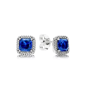 (immagine per) Orecchini Eleganza Eterna Blu - PANDORA