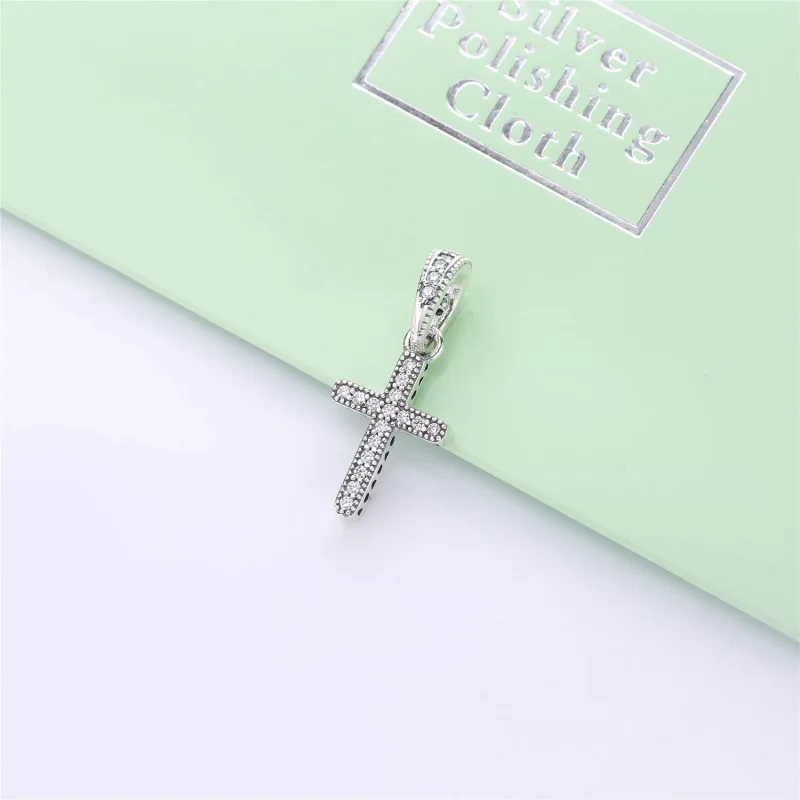 (immagine per) Pendente Croce Scintillante - PANDORA - Visualizza 2
