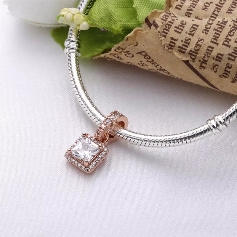 (immagine per) Pendente PANDORA Eterna Eleganza in PANDORA Rose - Visualizza 2
