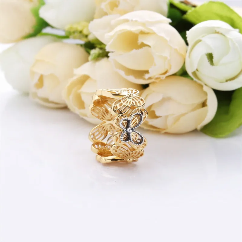 (immagine per) Anello Farfalle - PANDORA - Visualizza 2