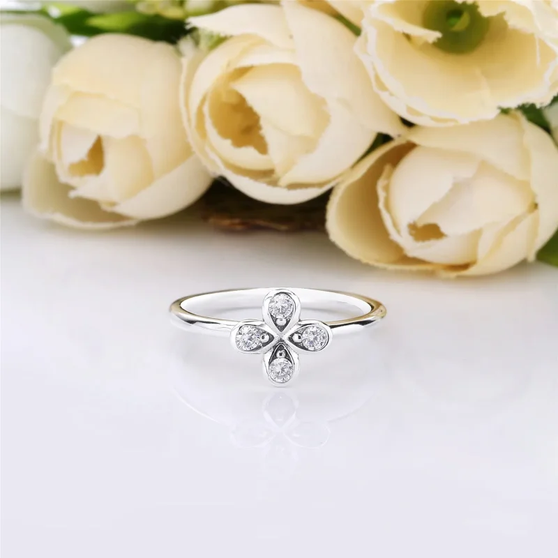 (immagine per) Anello Fiore Luminoso - PANDORA 197967CZ - Visualizza 3