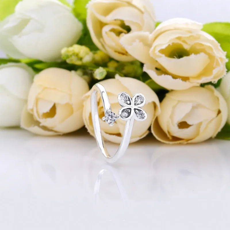 (immagine per) Anello Fiore Luminoso - PANDORA 197988CZ - Visualizza 2