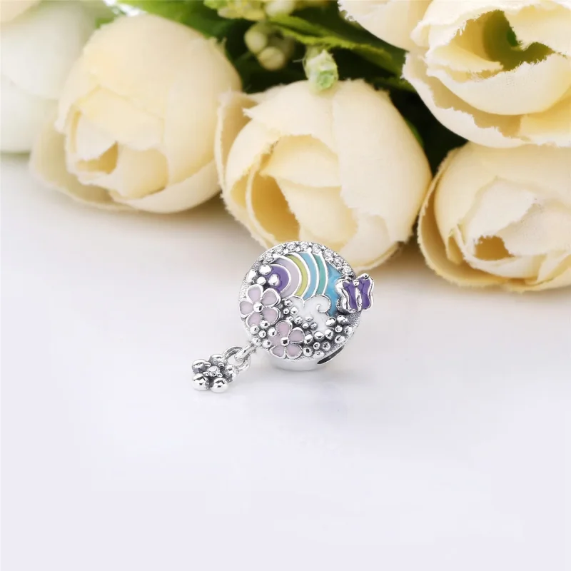 (immagine per) Charm Arcobaleno di Fiori - PANDORA - Visualizza 2