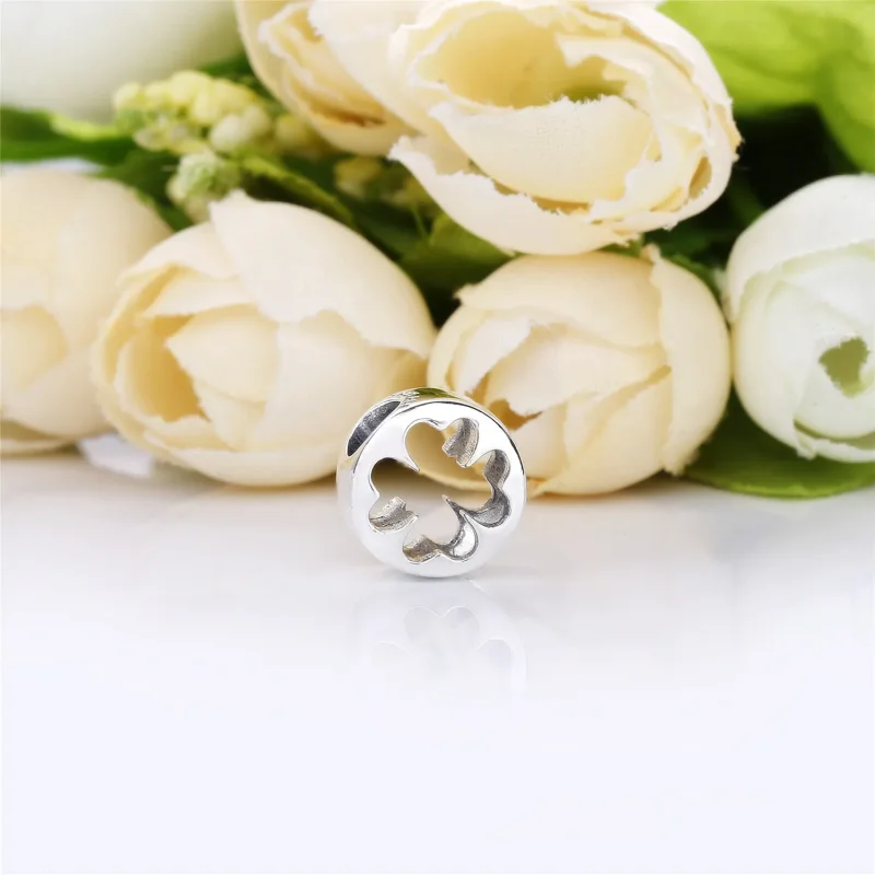 (immagine per) Charm Openwork Quadrifoglio - PANDORA - Visualizza 2