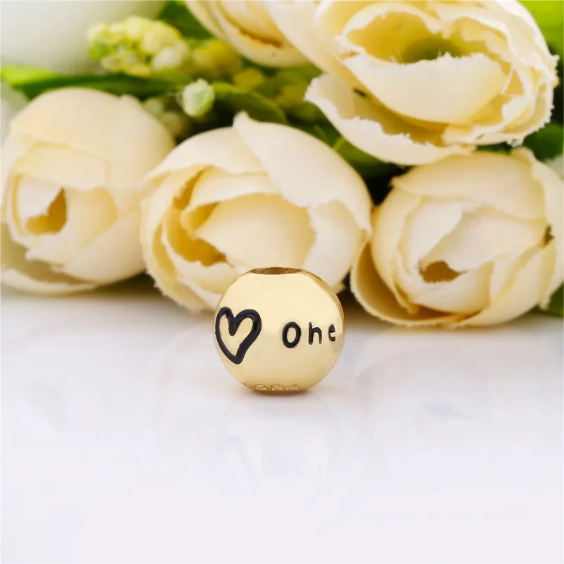 (immagine per) Charm PANDORA Vera unicità in oro - Visualizza 2