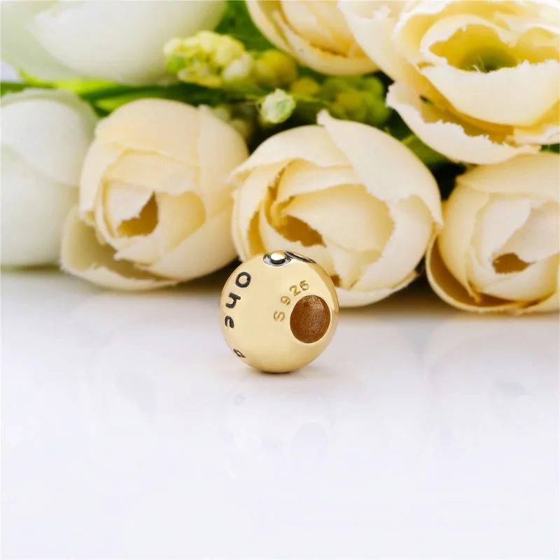 (immagine per) Charm PANDORA Vera unicità in oro - Visualizza 4