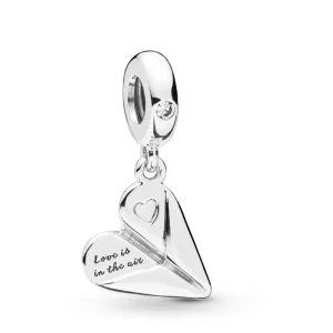 (immagine per) Charm Pendente Aeroplanino di Carta - PANDORA