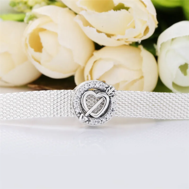 (immagine per) Charm Reflexions Cuore e Freccia Asimmetrici - PANDORA - Visualizza 3