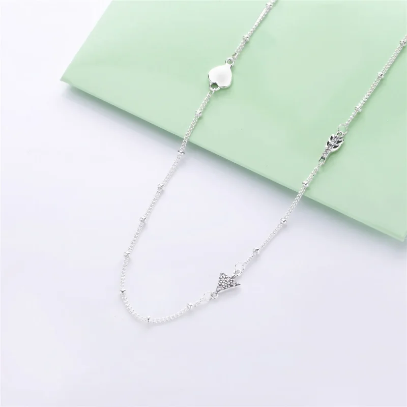 (immagine per) Collana con pendente Frecce d'Amore Scintillanti - PANDORA - Visualizza 2