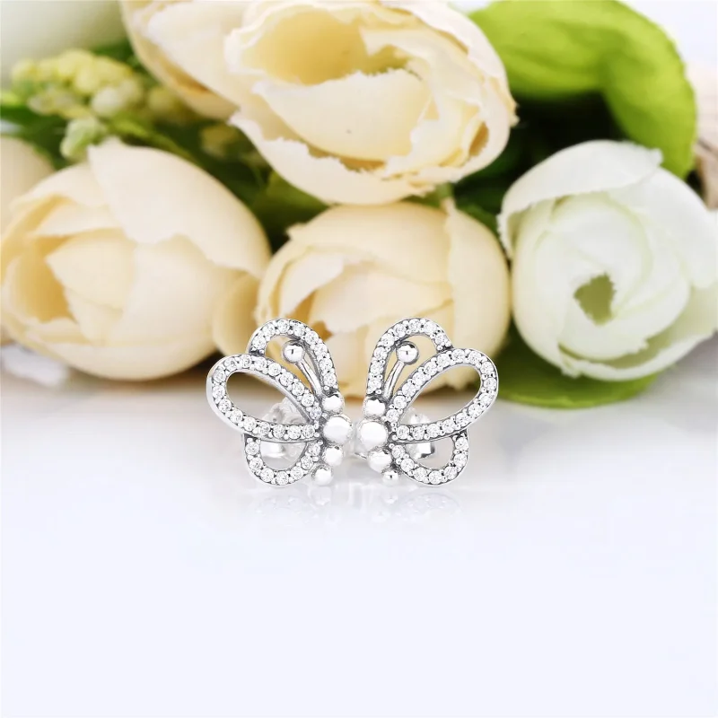 (immagine per) Orecchini a lobo Farfalle - PANDORA 297912CZ - Visualizza 2