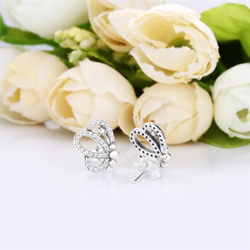 (immagine per) Orecchini a lobo Farfalle - PANDORA 297912CZ - Visualizza 3