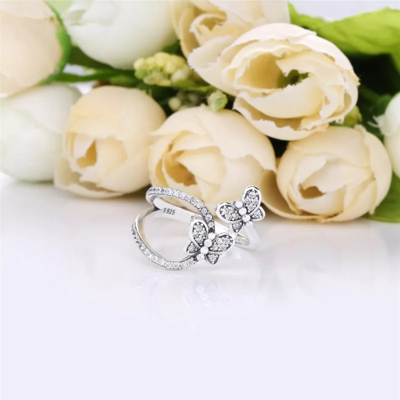 (immagine per) Anello PANDORA Farfalle Splendenti 197920CZ - Visualizza 3