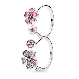 (immagine per) Anello PANDORA Fiori di fiori di pesco 198091NCCMX