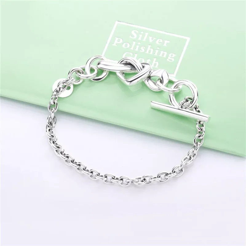 (immagine per) Bracciale PANDORA Intrecci d'Amore 598100 - Visualizza 2