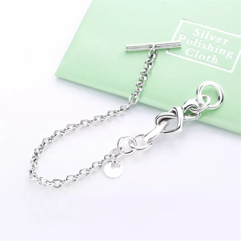 (immagine per) Bracciale PANDORA Intrecci d'Amore 598100 - Visualizza 4