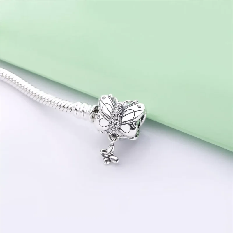 (immagine per) Bracciale PANDORA Moments Farfalla Luminosa 597929CZ - Visualizza 2