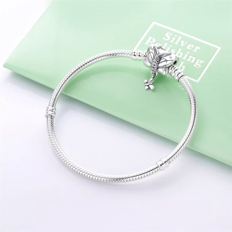 (immagine per) Bracciale PANDORA Moments Farfalla Luminosa 597929CZ - Visualizza 4
