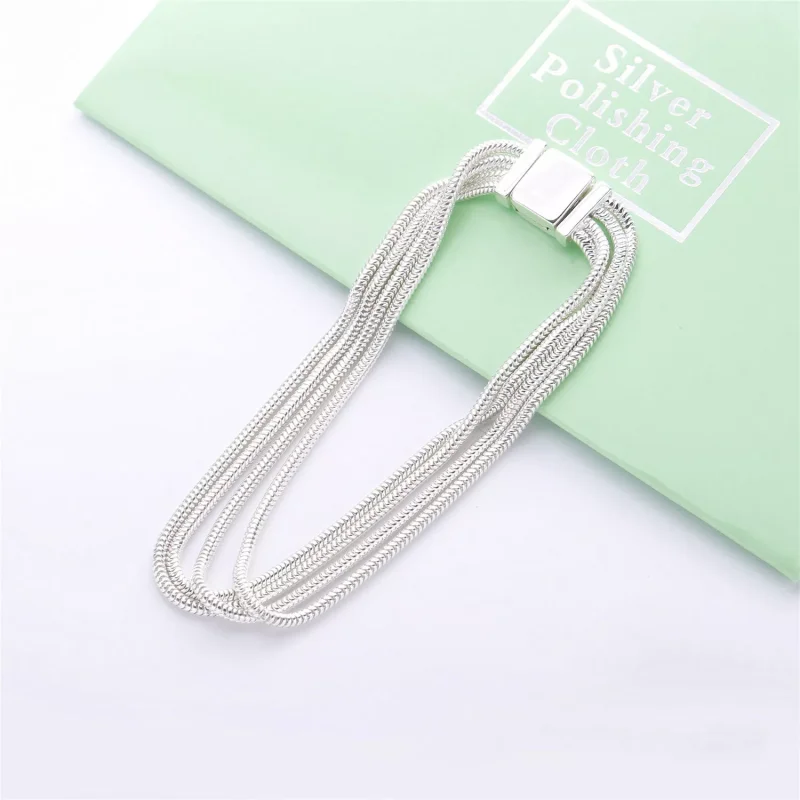 (immagine per) Bracciale Pandora Reflexions Multifilo 597943 - Visualizza 3