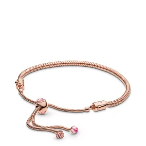 (immagine per) Bracciale Rigido PANDORA Fiore di pesco in fiore 588093NCCMX