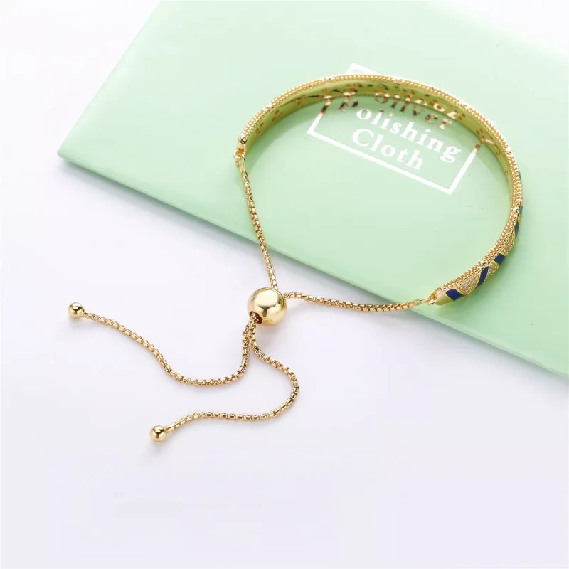 (immagine per) Bracciale Rigido PANDORA Pietre e strisce esotiche 568051CZ - Visualizza 2