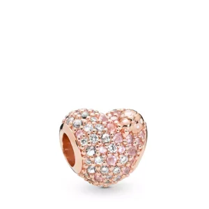 Charm PANDORA Cuore con Coccinella Splendente 787894NPOMX (immagine per) Charm PANDORA Cuore con Coccinella Splendente 787894NPOMX