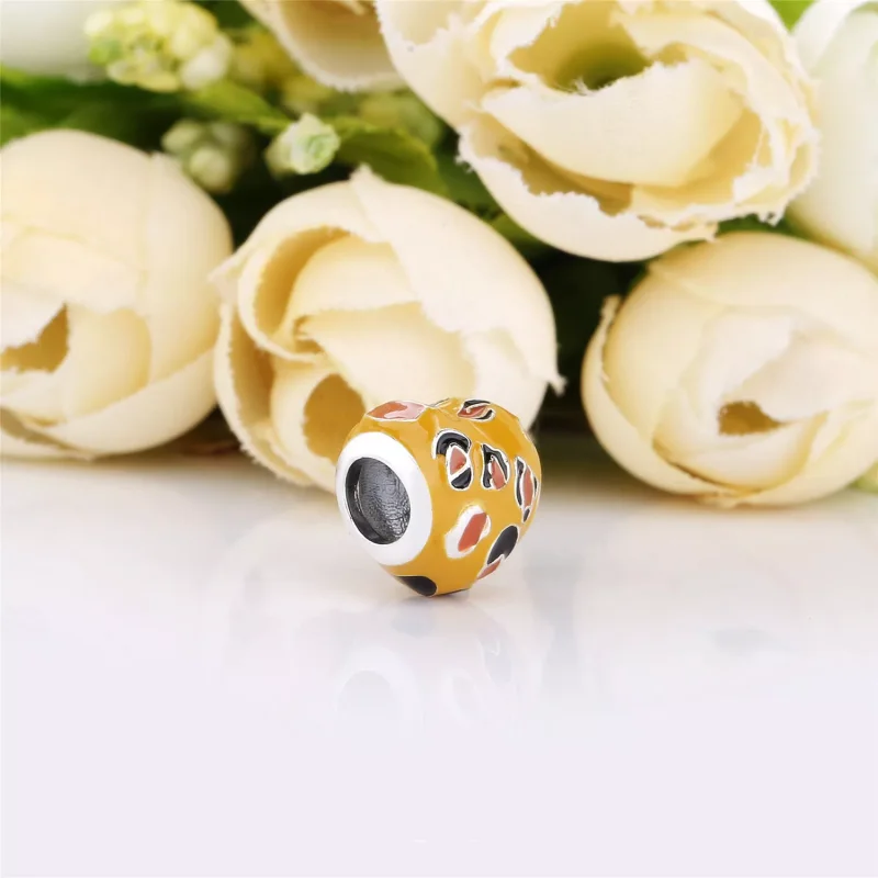 (immagine per) Charm PANDORA Cuore Maculato 798065ENMX - Visualizza 3