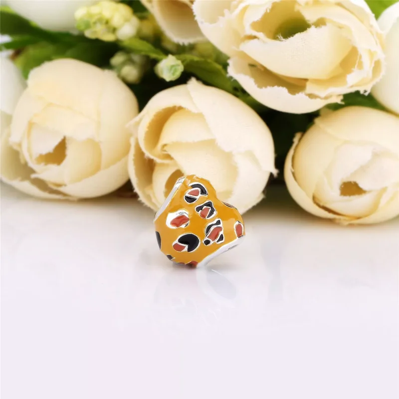 (immagine per) Charm PANDORA Cuore Maculato 798065ENMX - Visualizza 4