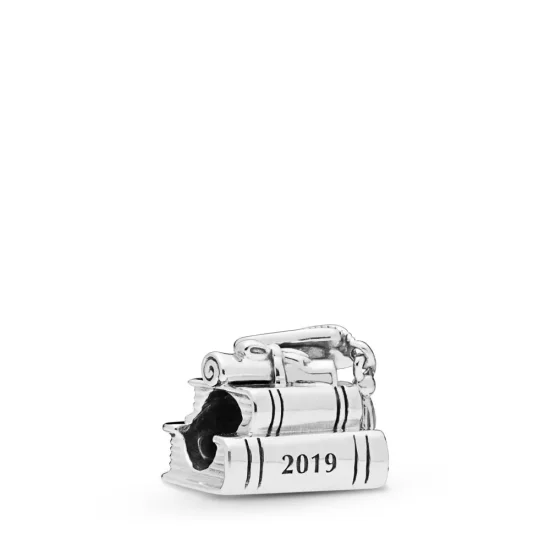 (immagine per) Charm PANDORA Il Tocco, la Tesi ed il Diploma di Laurea 798034