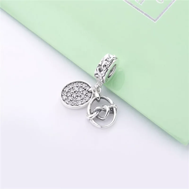 (immagine per) Charm PANDORA Intrecci d'Amore 798095CZ - Visualizza 2