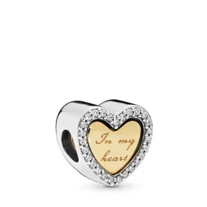 Charm PANDORA Nel mio cuore 767606CZ (immagine per) Charm PANDORA Nel mio cuore 767606CZ