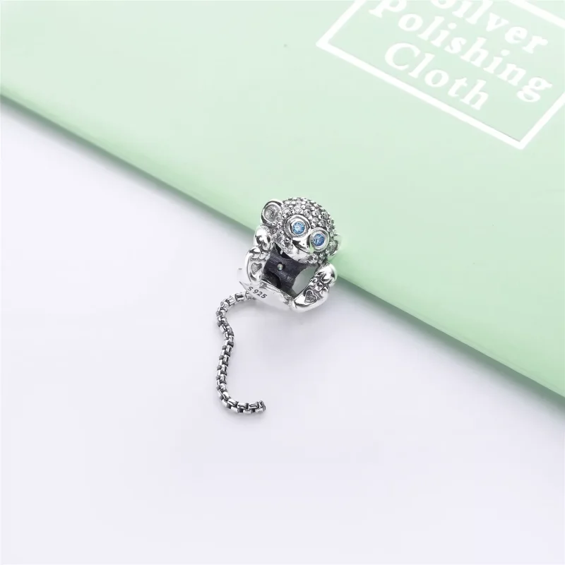 (immagine per) Charm PANDORA Scimmietta Scintillante 798054CZ - Visualizza 2
