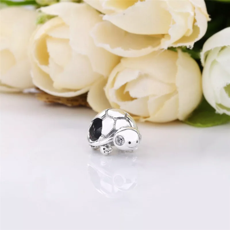 (immagine per) Charm PANDORA Tartaruga Adorabile 797878CZ - Visualizza 2